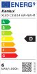 Kanlux 29623 XLED C35E14 6W-NW-M LED fényforrás, E14 foglalat, 810 lm, 6W teljesítmény, 10000 h élettartammal, 220-240 V, 4000 K (Kanlux 29623)