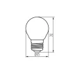 Kanlux 29625 XLED G45 E27 4,5W-WW LED fényforrás, E27 foglalat, 470 lm, 4,5W teljesítmény, 15000 h élettartammal, 220-240 V, 2700 K (Kanlux 29625)