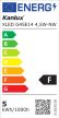 Kanlux 29627 XLED G45E14 4,5W-NW-M LED fényforrás, E14 foglalat, 470 lm, 4,5W teljesítmény, 15000 h élettartammal, 220-240 V, 4000 K (Kanlux 29627)