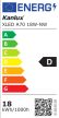 Kanlux 29649 XLED A70 18W-NW LED fényforrás, E27 foglalat, 2450 lm, 18W teljesítmény, 15000 h élettartammal, 220-240 V, 4000 K (Kanlux 29649)