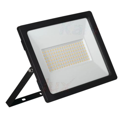 Kanlux 31185 GRUN v3 LED-100-B kültéri LED reflektor fekete színben, 9870 lm, 100W teljesítmény, 20000 h élettartammal, IP65 védettséggel, 220-240 V, 4000K (Kanlux 31185)