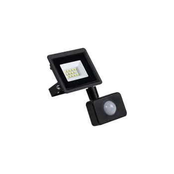   Kanlux 31397 GRUN NV LED-10-B-SE LED reflektor, 10W teljesítmény, fekete színben, 800lm, 25000h élettartammal, IP44 védettséggel, 4000K, 220-240V (Kanlux 31397)