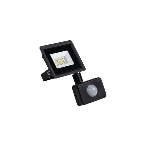 Kalnux 31397 GRUN NV LED-10-B-SE LED reflektor, 10W teljesítmény, fekete színben, 800lm, 25000h élettartammal, IP44 védettséggel, 4000K, 220-240V (Kanlux 31397)