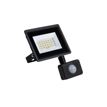   Kanlux 31398 GRUN NV LED-20-B-SE LED reflektor, 20W teljesítmény, fekete színben, 1700lm, 25000h élettartammal, IP44 védettséggel, 4000K, 220-240V (Kanlux 31398)