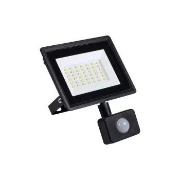   Kanlux 31399 GRUN NV LED-30-B-SE LED reflektor, 30W teljesítmény, fekete színben, 2650lm, 25000h élettartammal, IP44 védettséggel, 4000K, 220-240V (Kanlux 31399)
