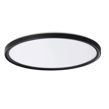   Kanlux 31517 AZPO kültéri mennyezeti / oldalfali lámpatest, fekete színben, 2700 lm, 22 W teljesítmény, 3000/4000/6000 K (választható), IP54 védettséggel, 20000 h élettartammal ( Kanlux 31517 )