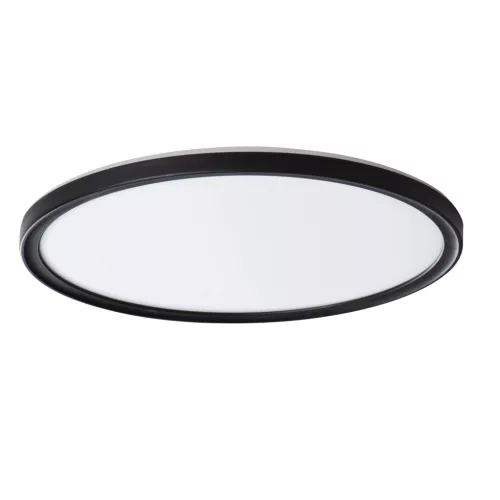 Kanlux 31517 AZPO kültéri mennyezeti / oldalfali lámpatest, fekete színben, 2700 lm, 22 W teljesítmény, 3000/4000/6000 K (választható), IP54 védettséggel, 20000 h élettartammal ( Kanlux 31517 )