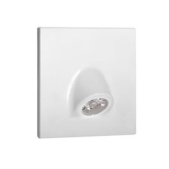   Kanlux 32495 MEFIS LED W-NW szögletes beltéri lépcsővilágító lámpa fehér színben, 35 lm, 0,7W teljesítmény, 50000 h élettartammal, IP20 védettséggel, 12V DC, 4000 K (Kanlux 32495)