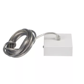   Kanlux 32534 ALIN CORD SQ 1F-W tápcsatlakozó (Kanlux 32534)