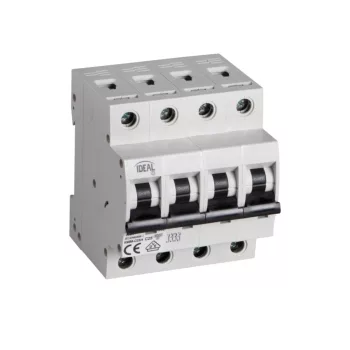   Kanlux 32605 KMB6-C25/4 kismegszakító, 4P, 25A, C karakterisztika, 6kA (Kanlux 32605)