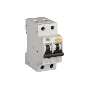   Kanlux 32883 KRO10 áramvédős kismegszakító (RCBO), 10 A, B karakterisztika, 30 mA, A típus, 2 modul, IP20 védettséggel, 230 V AC ( Kanlux 32883 )