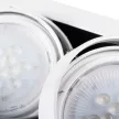 Kanlux 32933 MATEO ES DLP-250-W szögletes beltéri álmennyezeti lámpa fehér színben, GU10 foglalat, 2x max 25W teljesítmény, IP20 védettséggel, 220-240 V (Kanlux 32933)
