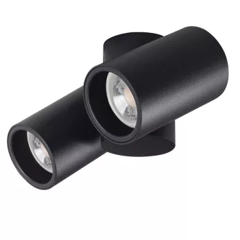   Kanlux 32952 BLURRO 2xGU10 CO-B lámpa GU10 foglalattal, beltéri mennyezeti, fekete színben, 2x max 10W teljesítmény, IP20 védettséggel, 220-240 V (Kanlux 32952)
