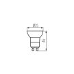 Kanlux 33080 REMI LED GU10-NW LED fényforrás, GU10 foglalat, 200 lm, 2,2W teljesítmény, 15000 h élettartammal, 220-240 V, 4000 K (Kanlux 33080)