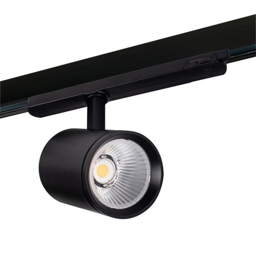 Kanlux 33135 ATL1 30W-930-S6-B sínre szerelhető lámpa fekete színben, 2850 lm, 30W teljesítmény, 50000 h élettartammal, IP20 védettséggel, 220-240 V, 3000 K (Kanlux 33135)