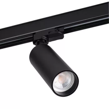   Kanlux 33139 ATL2 GU10-B sínre szerelhető lámpa fekete színben, GU10 foglalattal, max 10W teljesítmény, IP20 védettséggel, 220-240 V (Kanlux 33139)