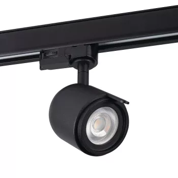   Kanlux 33144 ATL3 GU10-B sínre szerelhető lámpa fekete színben, GU10 foglalattal, max 10W teljesítmény, IP20 védettséggel, 220-240V AC (Kanlux 33144)