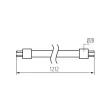 Kanlux 33212 T8 LED GLASSv4 18W-NW fénycső, G13 foglalat, 2880lm, 18W teljesítmény, 30000h élettartammal, 220-240V, 4000K ( Kanlux 33212 )