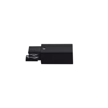   Kanlux 33235 TEAR N PCON R-B tápcsatlakozó kábelsínes rendszerhez fekete színben, 16A, 220-240V, IP20 védettséggel (Kanlux 33235)