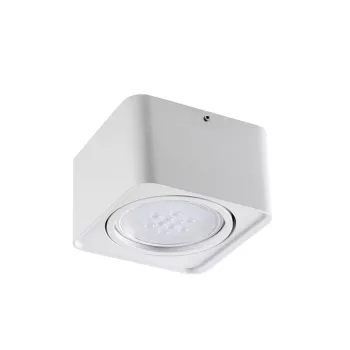   Kanlux 33270 TUBEO ES 50-W beltéri mennyezeti lámpa fehér színben, GU10 foglalattal, max 25W teljesítmény, IP20 védettséggel, 220-240V (Kanlux 33270)