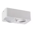 Kanlux 33273 TUBEO ES 250-W beltéri mennyezeti lámpa fehér színben, GU10 foglalattal, 2x max 25W teljesítmény, IP20 védettséggel, 220-240V (Kanlux 33273)