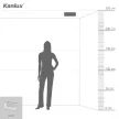Kanlux 33273 TUBEO ES 250-W beltéri mennyezeti lámpa fehér színben, GU10 foglalattal, 2x max 25W teljesítmény, IP20 védettséggel, 220-240V (Kanlux 33273)