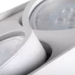 Kanlux 33273 TUBEO ES 250-W beltéri mennyezeti lámpa fehér színben, GU10 foglalattal, 2x max 25W teljesítmény, IP20 védettséggel, 220-240V (Kanlux 33273)
