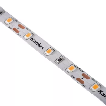   Kanlux 33305 L60B 11W/M 12IP00-WW beltéri LED szalag, 30m/tekercs, 900 lm / m, 11W /m teljesítmény, 30000h élettartammal, IP00 védettséggel, 12V DC, 3000K (Kanlux 33305)
