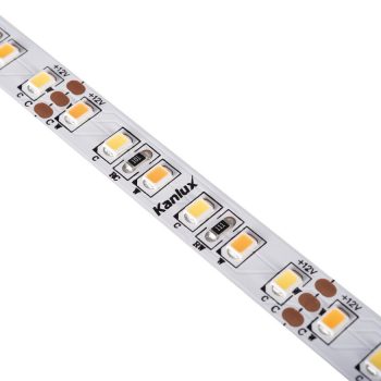   Kanlux 33317 L120 16W/M 12IP00CCT beltéri LED szalag, 5m/tekercs, max 1300 lm/m, 16W/m teljesítmény, 30000h élettartammal, IP00 védettséggel, 12V DC, 3000/6000K (Kanlux 33317)