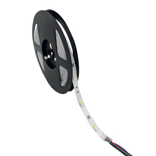 Kanlux 33319 L48 9W/M 24IP65-RGBW LED szalag kültéri 9W/m teljesítménnyel, 460lm, RGB+Fehér szinváltós, 24V DC, 10,2mm széles - 5fm/db