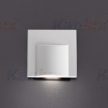 Kanlux 33321 ERINUS LED L W-NW szögletes beltéri lépcsővilágító lámpa fehér színben, 15 lm, 0,8W teljesítmény, 30000 h élettartammal, IP20 védettséggel, 12V DC, 4000 K (Kanlux 33321)