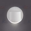 Kanlux 33323 ERINUS LED O W-NW kerek beltéri lépcsővilágító lámpa fehér színben, 15 lm, 0,8W teljesítmény, 30000 h élettartammal, IP20 védettséggel, 12V DC, 4000 K (Kanlux 33323)