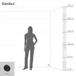 Kanlux 33334 ERINUS LED O B-WW kerek beltéri lépcsővilágító lámpa fekete színben, 15 lm, 0,8W teljesítmény, 30000 h élettartammal, IP20 védettséggel, 12V DC, 3000 K (Kanlux 33334)