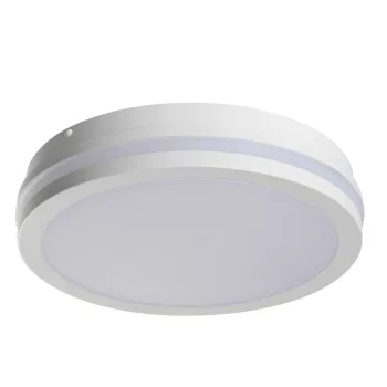   Kanlux 33340 BENO 24W NW-O-W kerek kültéri oldalfali/mennyezeti lámpa fehér színben, 2060 lm, 24W teljesítmény, 20000 h élettartammal, IP54 védettséggel, 220-240 V, 4000 K (Kanlux 33340)