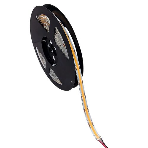 Kanlux 33365 LCOB 8W/M 12 IP65-WW LED szalag kültéri 8W/m teljesítménnyel, 680lm, 3000K melegfehér színhőmérséklettel, 12V DC, 8,2mm széles - 5fm/db