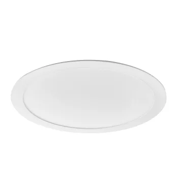   Kanlux 33524 ROUNDA V2LED24W-WW-W kerek beltéri álmennyezeti LED lámpa fehér színben, 1560 lm, 24W teljesítmény, 15000 h élettartammal, IP44/20 védettséggel, 220-240 V, 3000 K (Kanlux 33524)