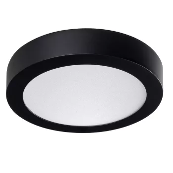   Kanlux 33539 CARSA V2LED 18W-WW-B kerek beltéri mennyezeti LED lámpa fekete színben, 990 lm, 18W teljesítmény, 15000 h élettartammal, IP20 védettséggel, 220-240 V, 3000 K (Kanlux 33539)