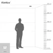 Kanlux 33546 KANTI V2LED 6W-NW-W szögletes beltéri mennyezeti LED lámpa fehér színben, 330 lm, 6W teljesítmény, 15000 h élettartammal, IP20 védettséggel, 220-240 V, 4000 K (Kanlux 33546)