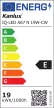 Kanlux 33748 IQ-LED A67 N 19W-CW LED fényforrás, E27 foglalat, 2452lm, 19W teljesítmény, 15000h élettartammal, 220-240V, 6500K ( Kanlux 33748 )