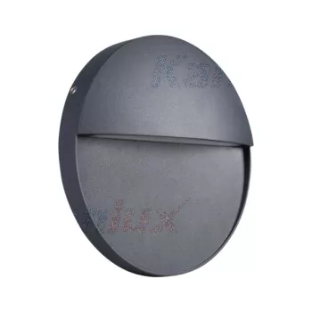   Kanlux 33753 DULI LED 6,5W-NW-O-GR kültéri oldalfali lámpa antracit színben, 270 lm, 6,5W teljesítmény, 30 000 h élettartammal, IP54 védettséggel, 220-240 V, 4000 K (Kanlux 33753)