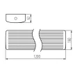 Kanlux 33891 MEBA LED 22-40W NW/WW szögletes beltéri mennyezeti lámpa fehér színben, 2500/2700/4200/4400 lm, 22/40W teljesítmény, 50000h, IP20 védettséggel, 220-240 V, 3000/4000 K (Kanlux 33891)