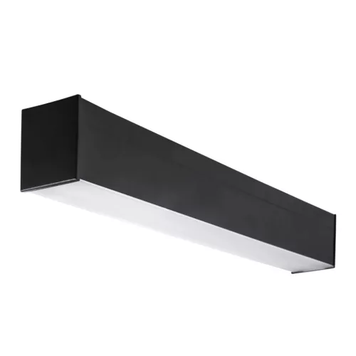 Kanlux 33912 AL-SL-NW-MAT-B-NT beltéri mennyezeti lámpatest fekete színben, 1300lm, 10W teljesítménnyel, 50000h élettartammal, IP20 védettséggel, 220-240V AC, 4000K (Kanlux 33912)