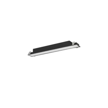   Kanlux 33951 AL-SH-WW-MAT-B-PT LED lámpatest, 19W teljesítmény, fekete színben, 2250lm, 50000h élettartammal, IP20 védettséggel, 3000K, 220-240V (Kanlux 33951)