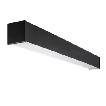   Kanlux 34050 AL-MM-NW-MAT-B-NT LED lámpatest, 29W teljesítmény, fekete színben, 3900lm, 50000h élettartammal, IP20 védettséggel, 4000K, 220-240V (Kanlux 34050)
