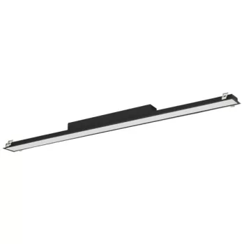   Kanlux 34131 AL-LH-WW-MAT-B-PT LED lámpatest, 53W teljesítmény, fekete színben, 6350lm, 50000h élettartammal, IP20 védettséggel, 3000K, 220-240V (Kanlux 34131)
