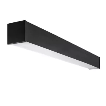   Kanlux 34302 ALD-MM-NW-MAT-B-NT beltéri mennyezeti lámpatest fekete színben, 3900lm, 29W teljesítménnyel, 50000h élettartammal, IP20 védettséggel, 220-240V AC, 4000K (Kanlux 34302)