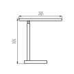 Kanlux 34471 ATERO LED W asztali lámpa (Kanlux 34471)
