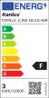 Kanlux 34964 TOMIv2 2,9W GU10-NW LED fényforrás, GU10 foglalat, 240lm, 2,9W teljesítmény, 25000h élettartammal, 220-240V, 4000K ( Kanlux 34964 )