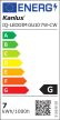 Kanlux 35248 IQ-LEDDIM GU10 7W-CW fényforrás, GU10 foglalat, 575lm, 7W teljesítmény, 25000h élettartammal, 220-240V, 6500K (Kanlux 35248)
