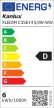 Kanlux 35278 XLEDIM C35E14 5,9W-WW LED fényforrás, E14 foglalat, 806lm, 5,9W teljesítmény, 15000h élettartammal, 220-240V, 2700K ( Kanlux 35278 )